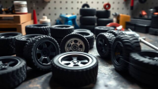 ミニ四駆タイヤ加工が超簡単にできるプロ並みテクニックを大公開‼